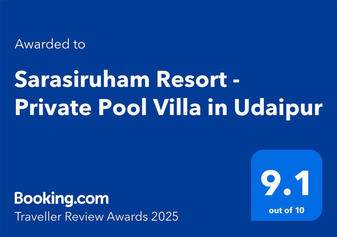 Sarasiruham Resort - Private Pool Villa In Udaipur Bagian luar foto